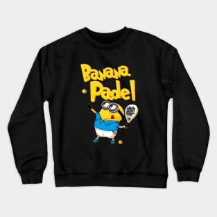 BANANA PADEL BLACK Crewneck Sweatshirt